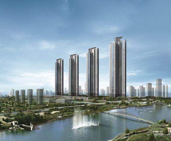 청라역 개통 코앞에 호수공원이 내집 앞마당···눈이 즐거운 아파트 '청라 더샵 레이크파크'