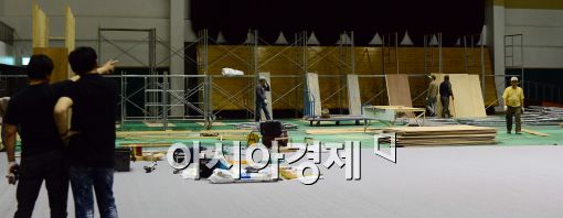 [포토]세월호 참사 임시 합동분향소 설치