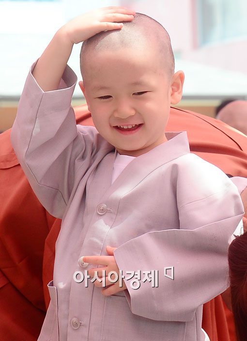 [포토]어색한 동글동글머리 