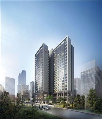 아크로텔 강남역 투시도