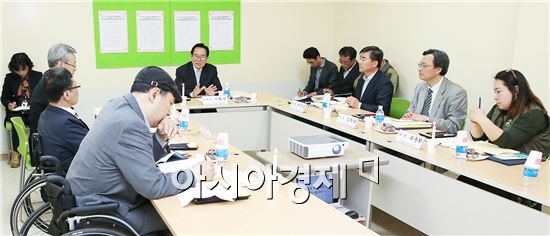 [포토]광주 동구장애인복지관 운영위원회 개최