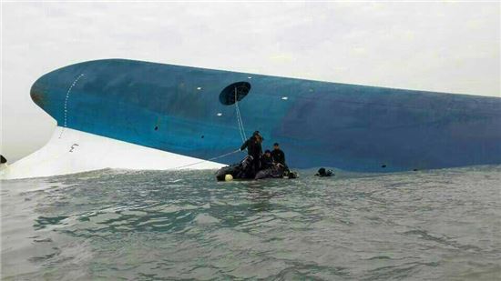 배의 복원력을 위해 필수적인 평형수를 규정대로 안 채워 세월호가 침몰했다는 주장이 제기됐다.