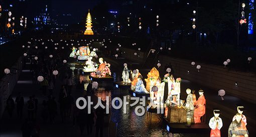 [포토]도심 밝히는 연등전시회