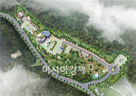 정읍, 서남권 광역 공설화장시설 조감도
