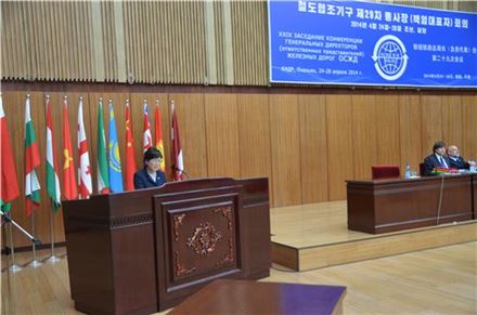 최연혜 사장 "내년 5월 OSJD 원탁회의 서울 개최"