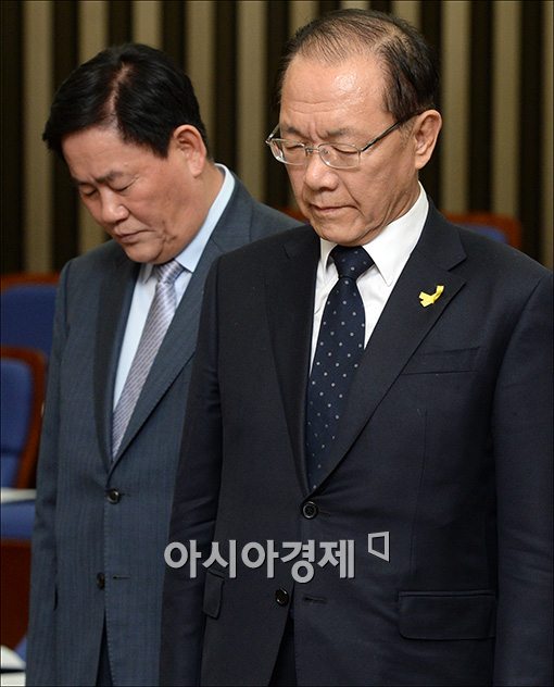 [포토]세월호 희생자를 위한 묵념