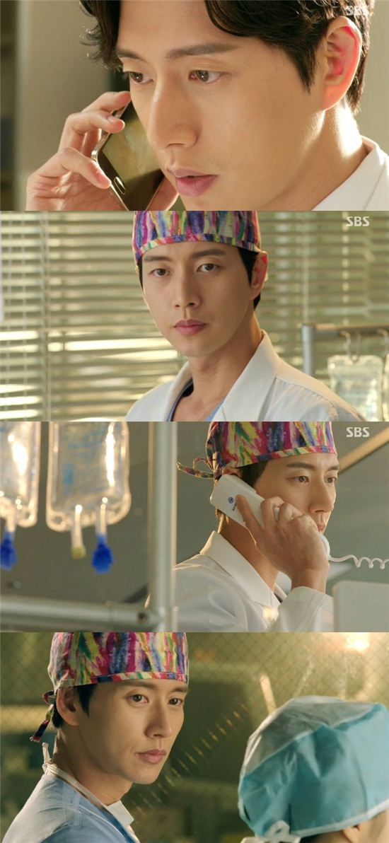 배우 박해진이 SBS '닥터 이방인'에서 카리스마 있는 면모로 이미지 변신에 나섰다. / 사진은 SBS 방송 캡처.
