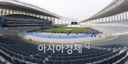 [포토]인천아시아드주경기장 준공 기념식