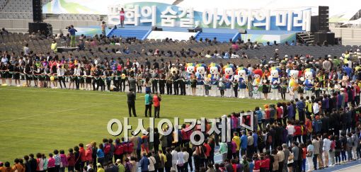 [포토]인천 아시아드 주경기장 준공식 개최