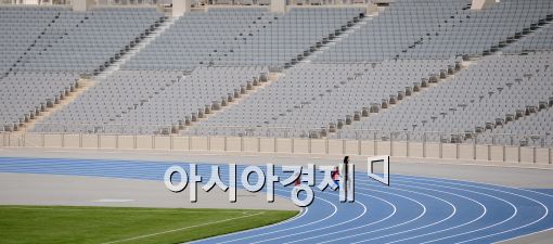 [포토]인천 아시아드 주경기장 트랙