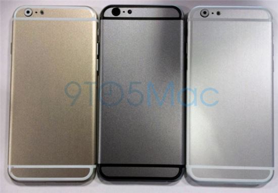 ▲애플 '아이폰6' 제품 목업 이미지. (출처 : 9to5Mac.com)