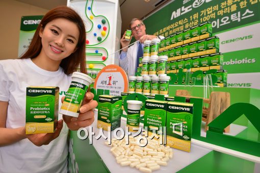 [포토]세노비스, 프로바이오틱스 선보여 