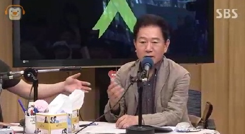 ▲배한성, 송도순과 17년지기.(사진:SBS '컬투쇼' 방송캡처)