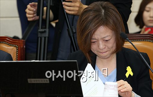 진선미 의원, 자신 무시한 강희철 회장 ‘비판 자제’ 부탁