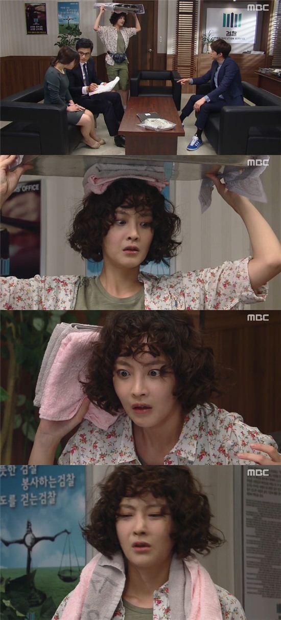 배우 오연서가 MBC '왔다! 장보리'에서 사투리 연기로 발전된 연기력을 선보이고 있다. / 사진은 MBC 방송 캡처. 