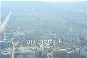 강남 재건축 아파트 단지 전경 (사진 : 백소아 기자)