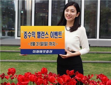 미래에셋증권 '중수익 밸런스 이벤트' 개최