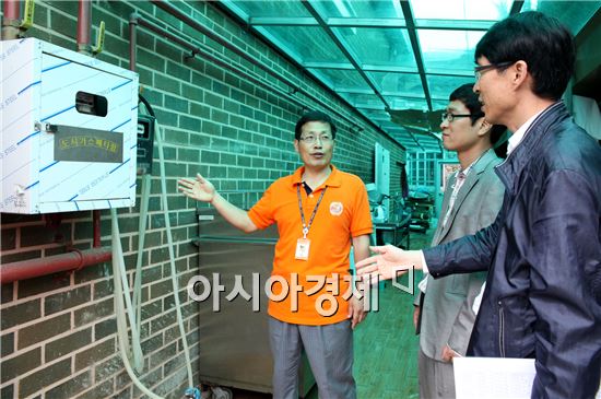 [포토]광주동구, 노인복지시설 자연재난대비 안전점검