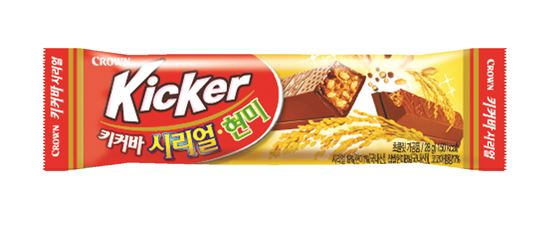 크라운제과, '키커바 시리얼 현미' 출시