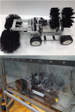 ▲환기통로 청소로봇 시스템(제공:한국환경산업기술원)