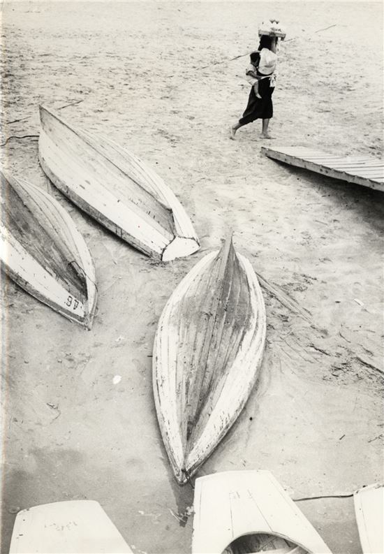이형록, '강변', 1958년