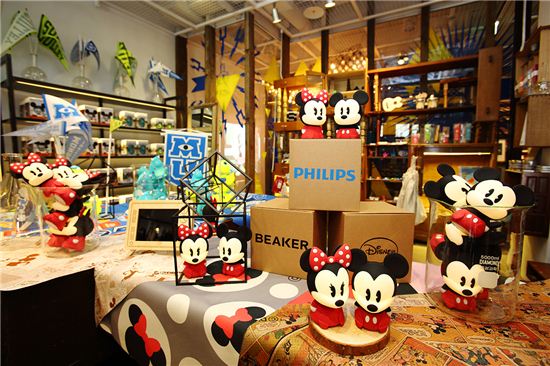 필립스, '디즈니 콜렉션 팝업 스토어' 열어 