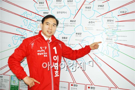 전남도지사 이중효 후보, "종자전쟁 대비해 도(道)차원 투자 확대 할 것"