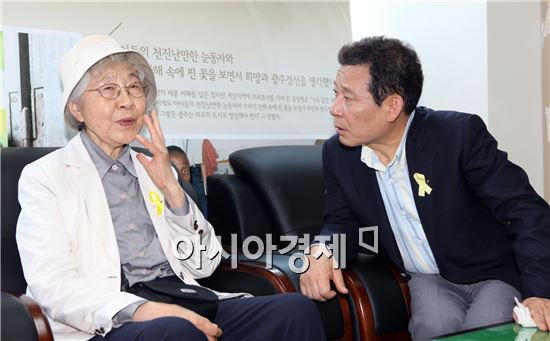 윤장현 후보, 정해숙·박행삼씨 등 민주원로 상임고문 위촉