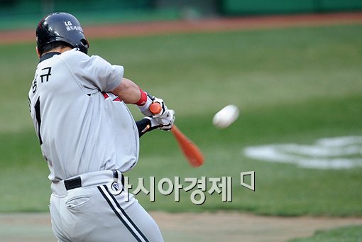 [포토] 이병규 3점포, '제대로 걸렸어!'