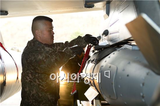 공군 20전투비행단은 서북도서 지역에서 상황이 발생하면 최우선으로 출동하는 KF-16 전투기를 운용하고 있다.