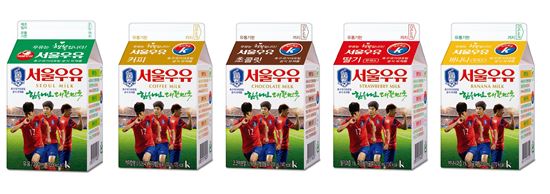 서울우유협동조합, 월드컵 특별 우유 패키지