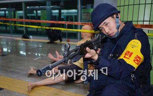 [포토]2차 테러에 대한 경계 