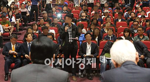 [포토]국회 찾은 세월호 유가족들