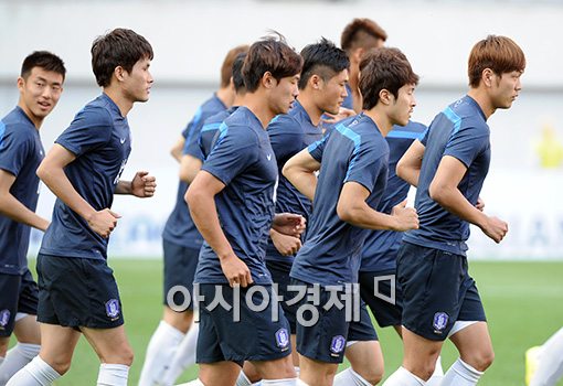 축구대표팀[사진=김현민 기자]