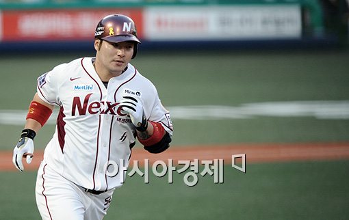 [포토]박병호, '위풍당당 홈런포'