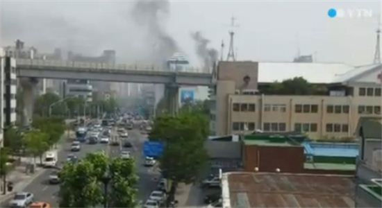동대문 홈플러스 화재원인 "주차 차량 타이어 터지면서 폭발음"