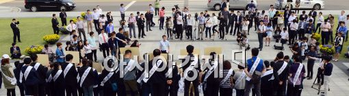 [포토]세월호 참사 유가족들, 국정조사 촉구