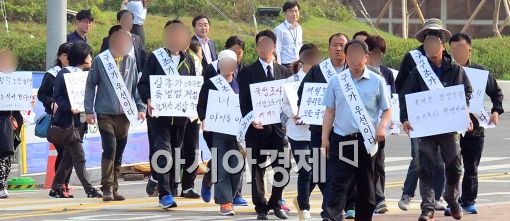 [포토]국정조서 요구하는 세월호 참사 유가족들