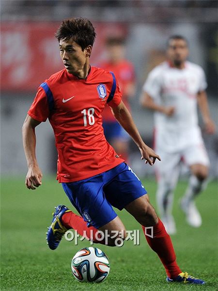 2014브라질월드컵에서 부진한 성적을 보이고 있는 박주영