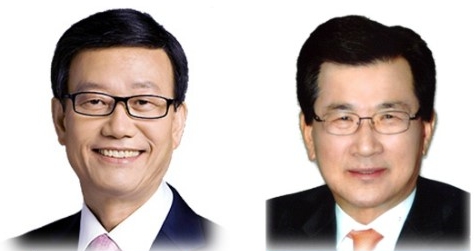 ▲충북도지사 윤진식 새누리당 후보(좌), 이시종 새정치민주연합 후보