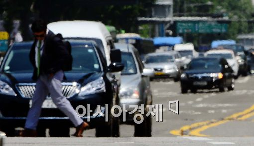 [포토]이글 거리는 서울 도심