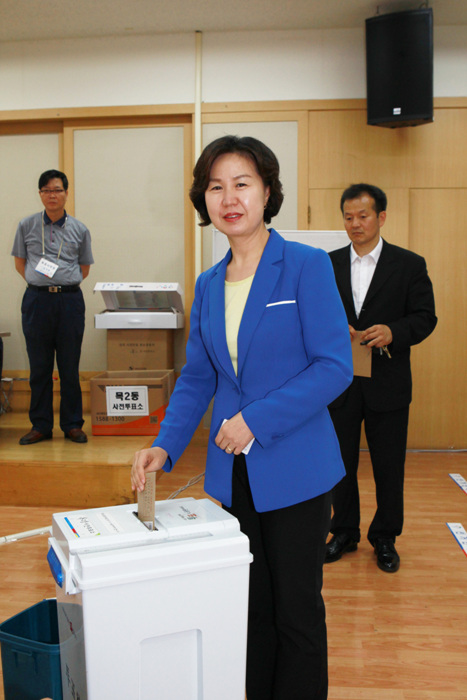 김수영 후보 사전투표 