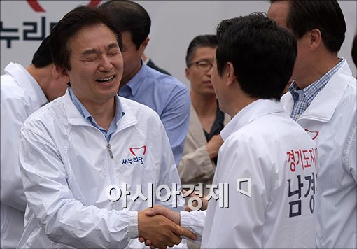 [포토]서울 올라온 원희룡 후보