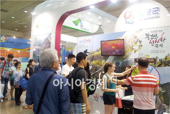 영광군, 2014 한국 국제관광전 “최우수 마케팅 상”수상