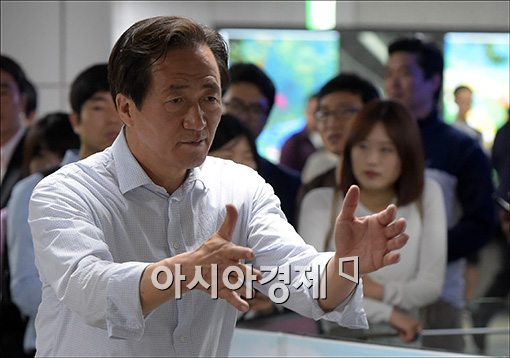 [포토]지지호소하는 정몽준 후보