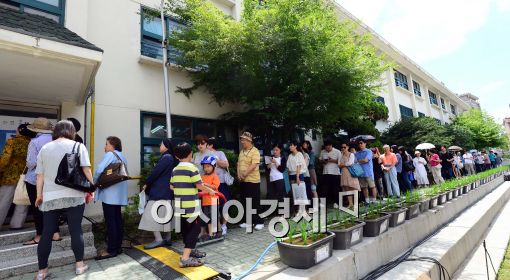 [포토]투표소 찾은 시민들