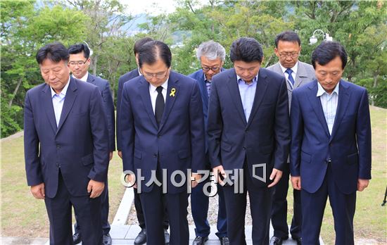 신우철 완도군수 당선인, 충혼탑 참배로 활동시작