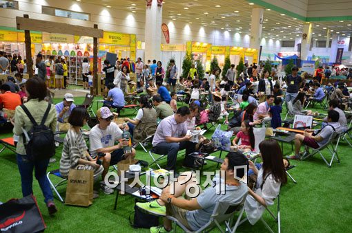 [포토]북적이는 2014 코리아오토캠핑쇼 