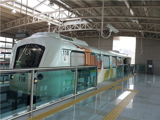 용인경전철 5개월새 5000명이상 승객 늘어