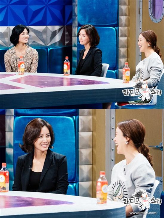 김성령, 백지영, 강수진이 오는 11일 방송하는 MBC '황금어장-라디오스타'에 출연한다. / MBC제공